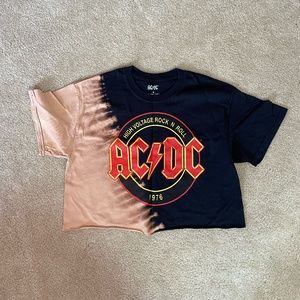 ACDC Crop Top